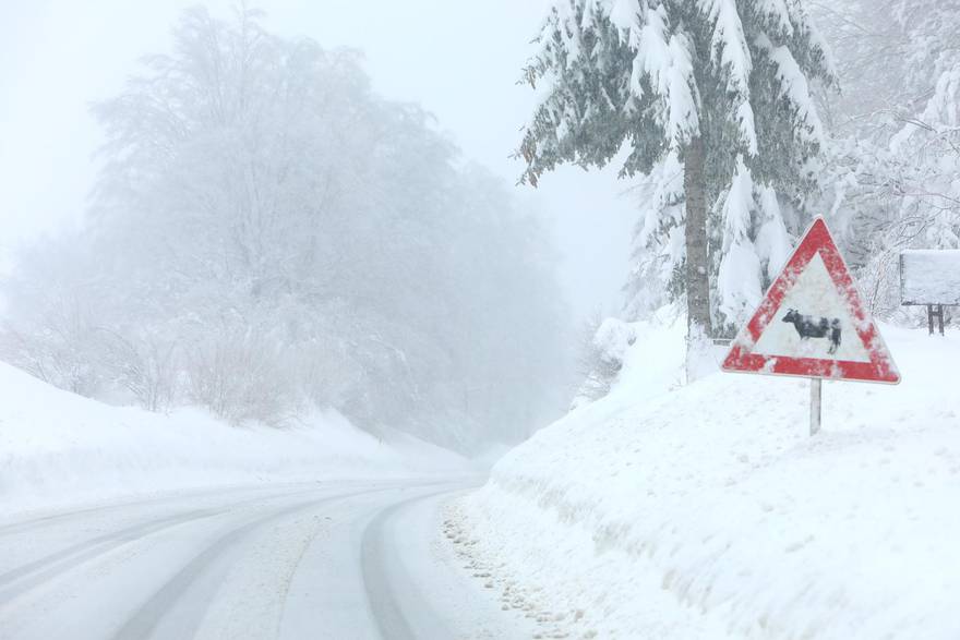 Preko 60 centimetara snijega na Plitvicama