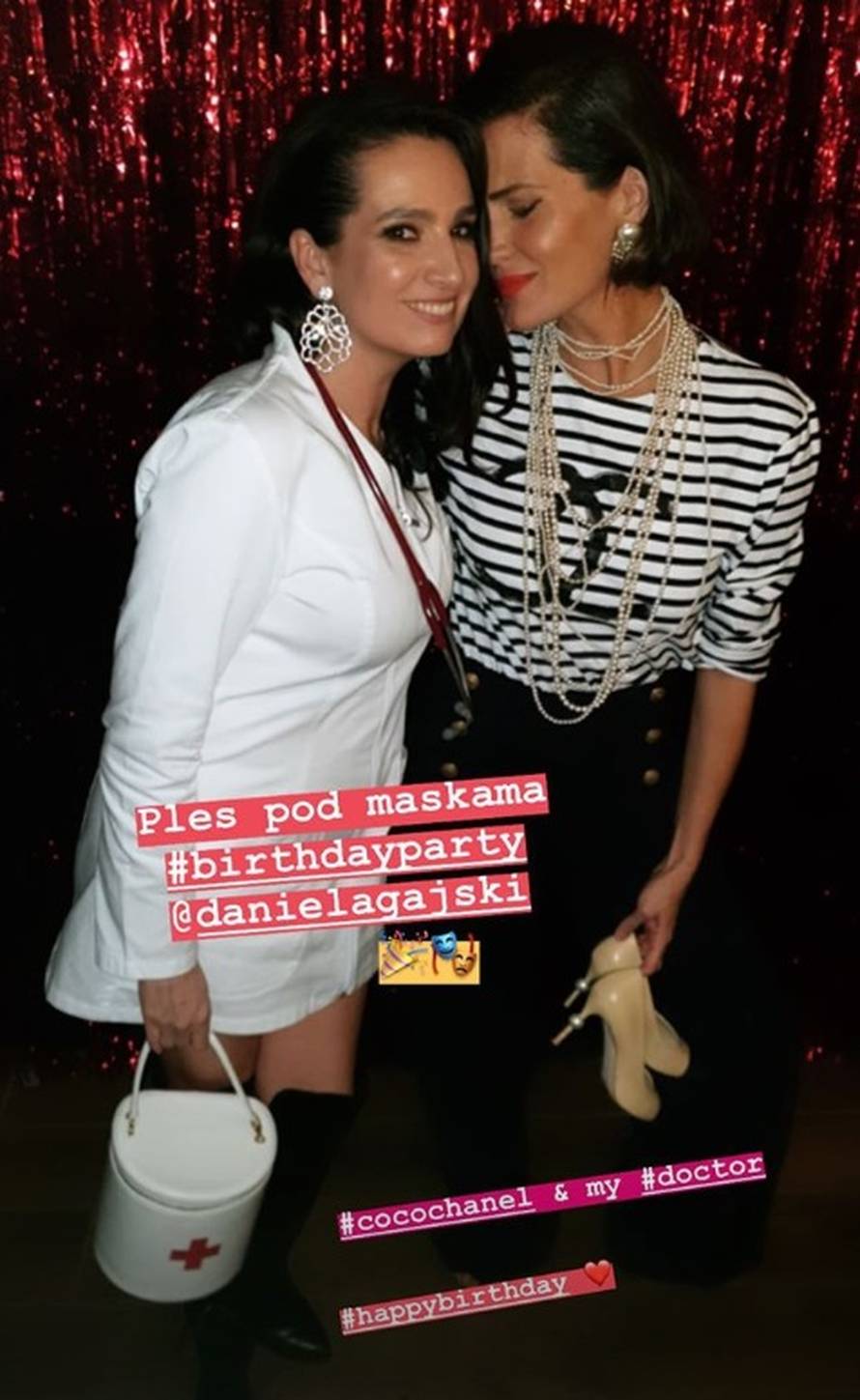 Neprepoznatljiva: Iva Todorić je došla na tulum kao Hurem