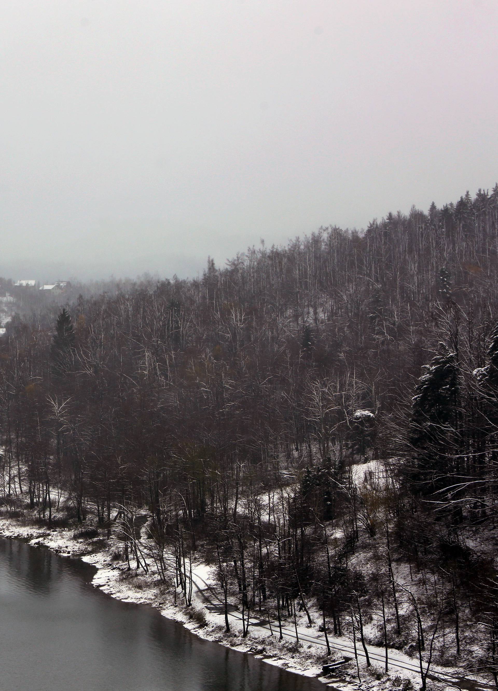Snijeg prekrio Sljeme i Platak, Rijeka rekorder po količini kiše