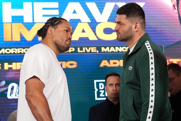 Manchester: Službeno vaganje uo?i me?a Joe Joyce - Filip Hrgovi?