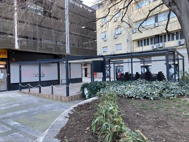 Mjere popustile, ali su u centru Splita skoro svi kafići zatvoreni