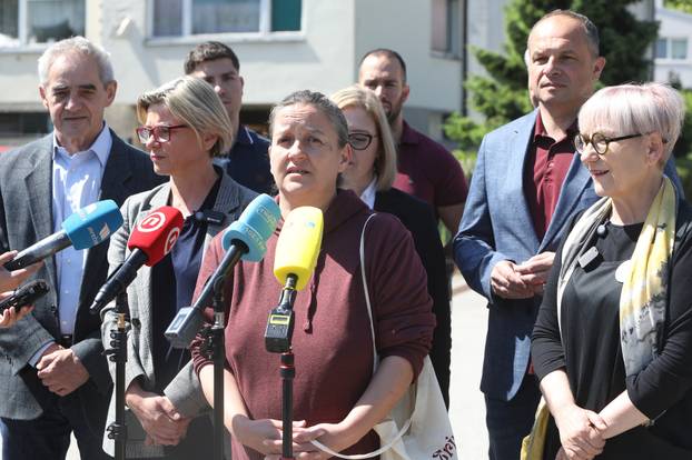 Konferencija za medije Dra&zcaron;enke Polovi?, kandidatkinje za gradona?elnicu Karlovca 