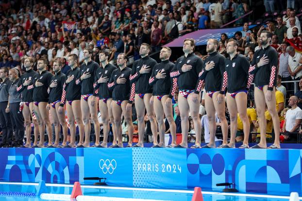 Susret Hrvatske i Španjolske u četvrtfinalu Olimpijskih igara u Parizu