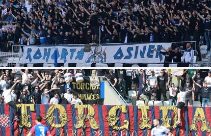 VIDEO Torcida najbrojnija dosad na Opus Areni, Osječani žestoko izviždali bivšeg kapetana...