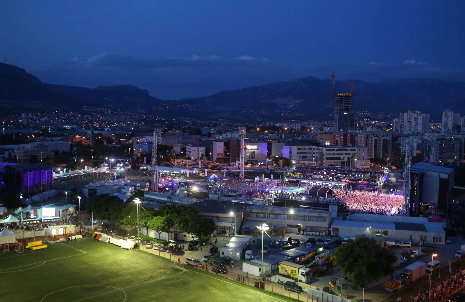 Split: Na Parku mladeÅ¾i poÄeo 7. po redu Ultra festival