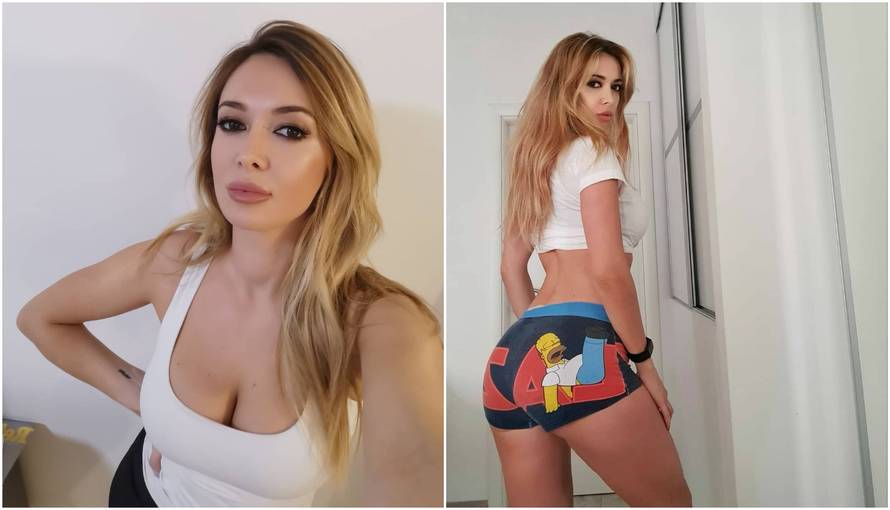Lidija dijeli vruće fotke: Pozirala u boksericama s likom Homera