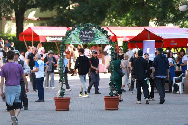 Zagreb: Na Europskom trgu otvoren je ZeGeVege festival 