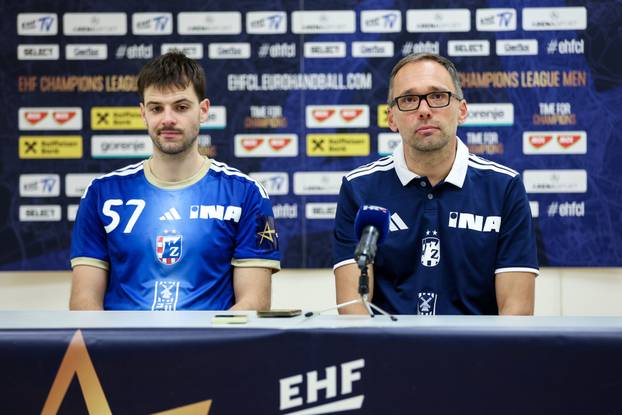 Zagreb: Konferencija za medije nakon utakmice RK Zagreba i Aalborg Handbolda