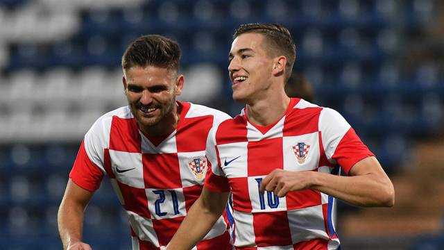 Hrvatska U21 reprezentacija u Varaždinu u kvalifikacijama za EP igra protiv Norveške