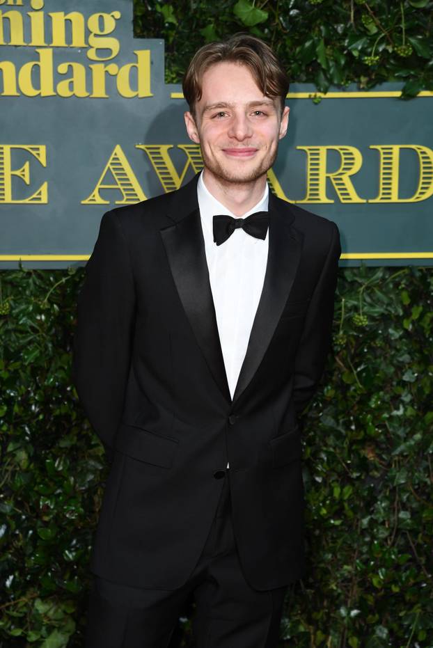 London: Famous at the Evening Standard of Theater Awards 