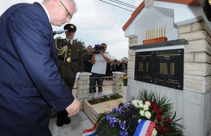 Josipović: Prolivena krv ničim se ne može obrisati