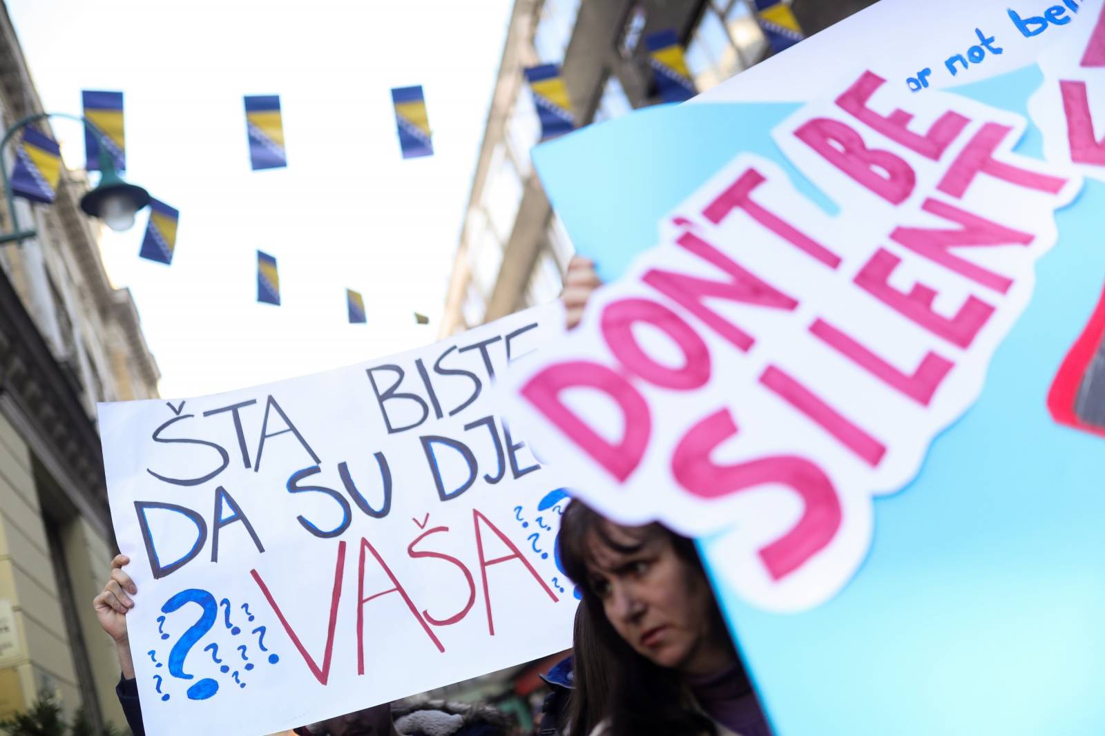 Sarajevo: Četvrti dan prosvjeda protiv uvjeta u kojem se nalaze djeca u Zavodu Pazarić