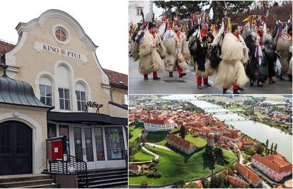 U Ptuju je najstarije europsko kino, vino se kuša u tunelima, a proljeće slavi veselim maskama