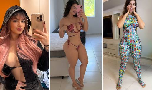 FOTO Brazilka koja se oblijepila sli&ccaron;icama nogometa&scaron;a: 'Ja sam tvrtka! Ula&zcaron;em u nekretnine...'
