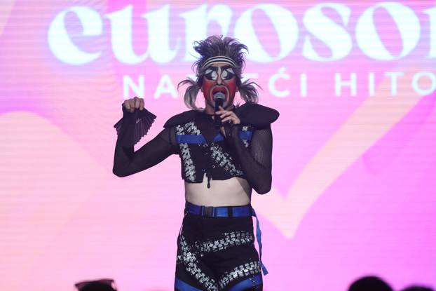 Zagreb: Glazbeno-scenski spektakl "Eurosong - Najveći hitovi" održan je u klubu Boogaloo