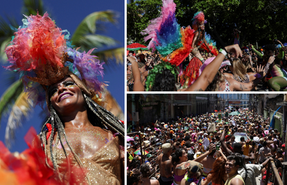 FOTO Otvara se karneval u Riju: Samba odzvanja gradom, ljudi se okupljaju na ulicama i plešu