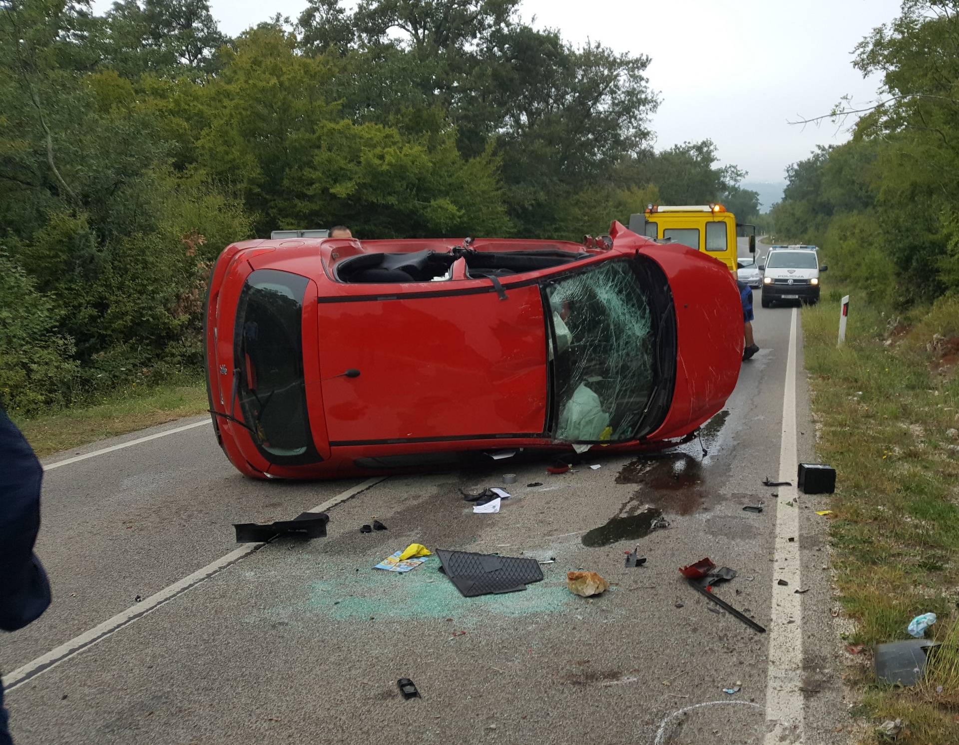 Sletio autom s ceste u Istri: U nesreći poginuo mladi policajac