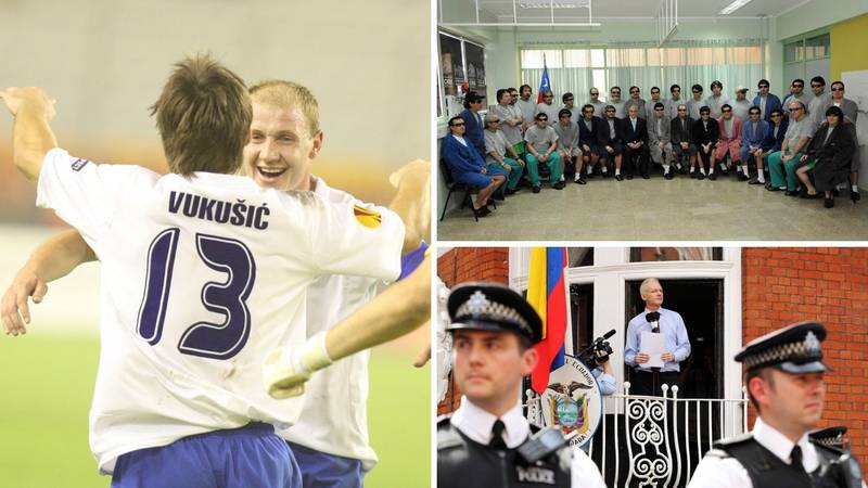 FOTO Kako je izgledao svijet kad je Hajduk zadnji put bio u Europi: Od Assangea do rudara