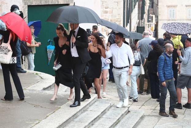 ARHIVA - 2024. Dubrovnik: Vjenčanje Nicole Artukovich i Liama Stewarta u crkvi sv.Ignacija