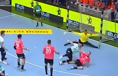 VIDEO Hrvatski rukometaš zabio spektakularan gol u Balićevom stilu! 'Pa kako je ovo izveo?!'