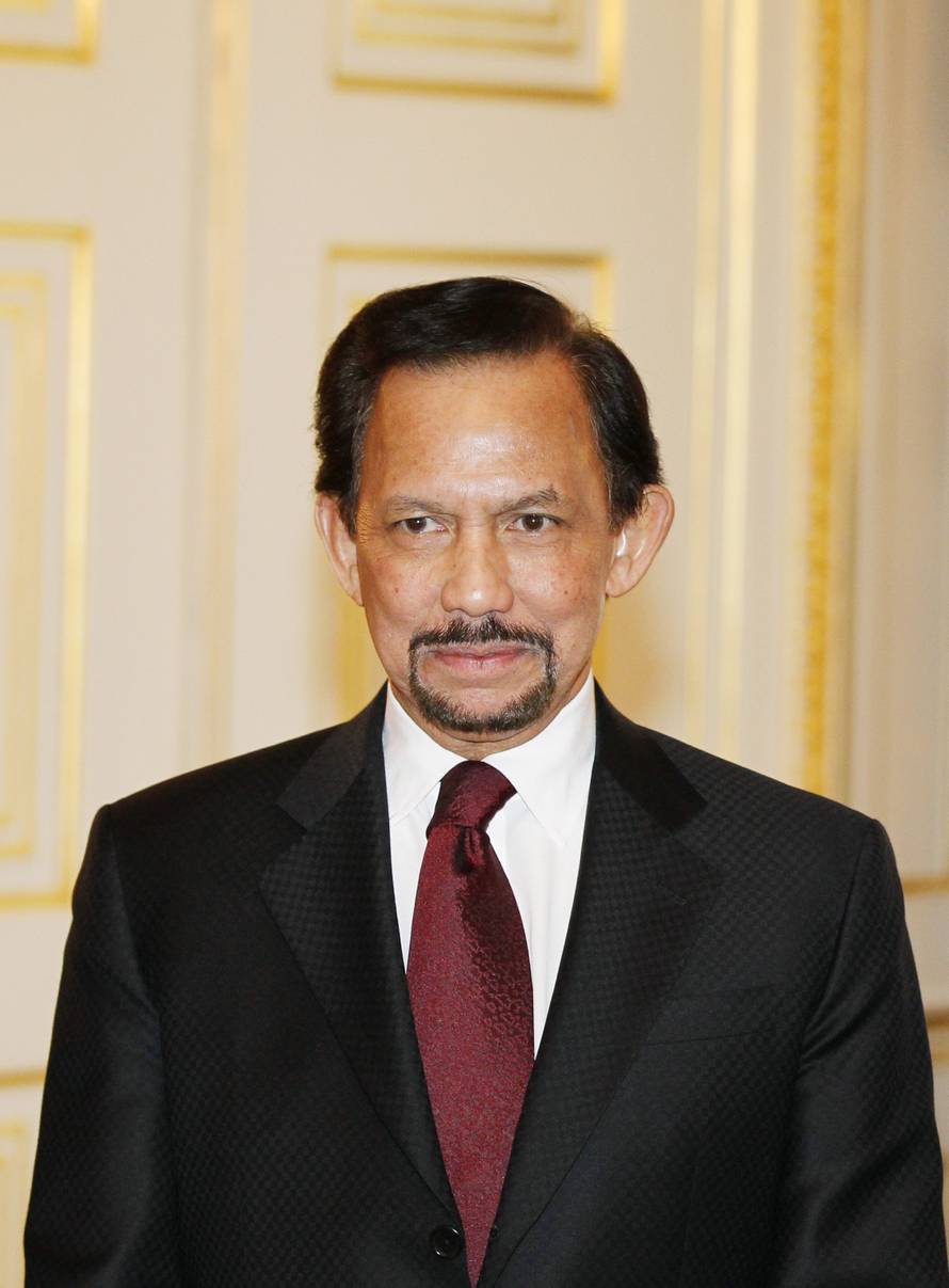 Queen Beatrix receives Sultan Hassanal Bolkiah of Brunei
