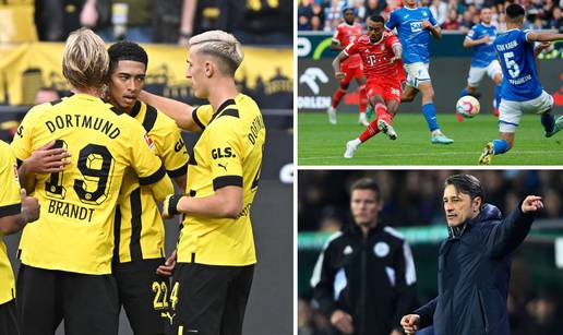 Dortmund teško unakazio Sosin Stuttgart, Kovač opet remizirao, Bayern srušio Kramu i društvo