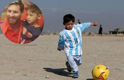 Dječak s Messijevim dresom od plastične vrećice doživio horor: Bježao od talibana, prijetili mu
