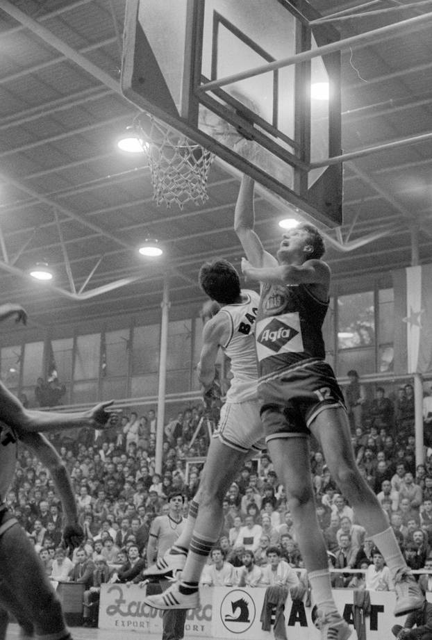 Druga utakmica finala play-offa Prvenstva Jugoslavije 1986. godine, KK Cibona - KK Zadar