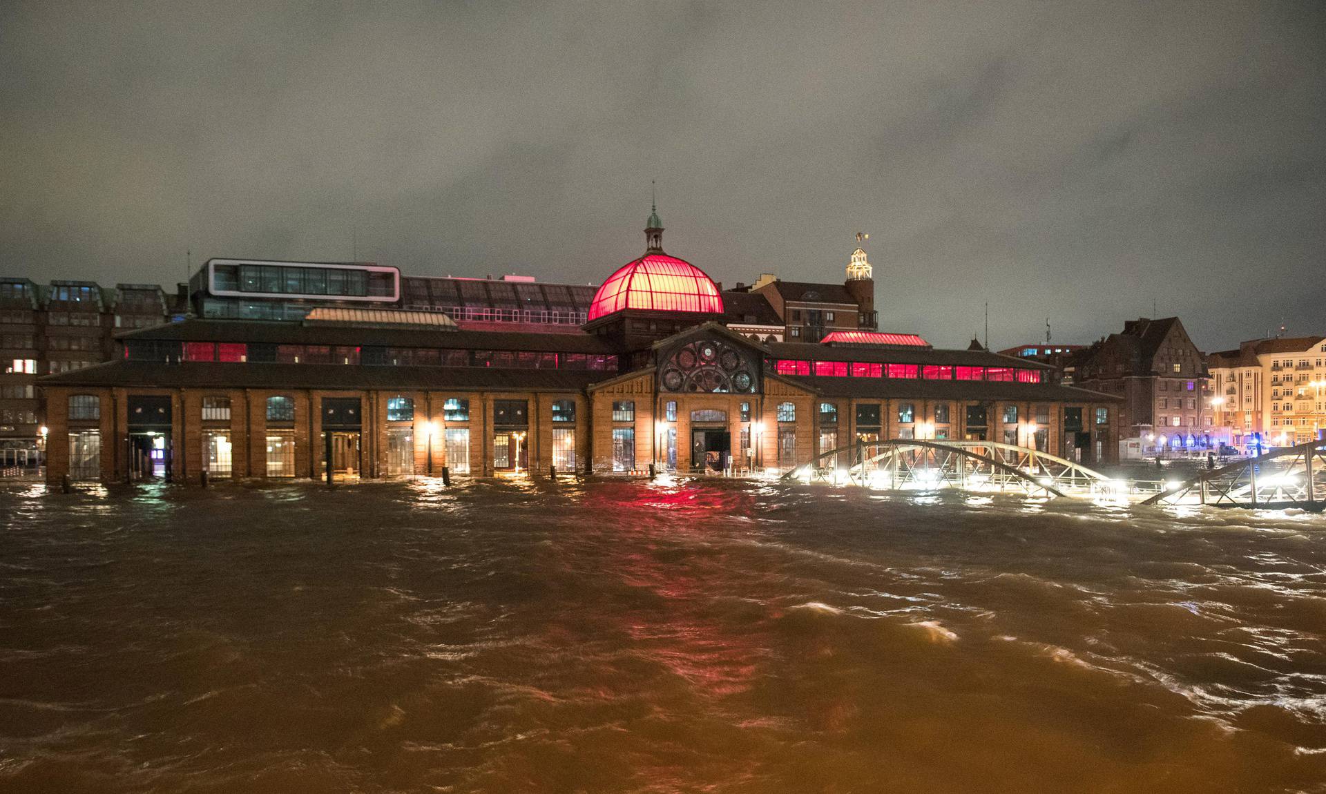 Storm Ylenia - Hamburg