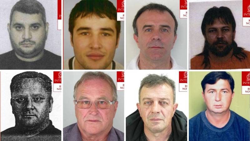 FOTO Ovo su hrvatski državljani na  popisu Interpola: Za njima je raspisana crvena tjeralica...
