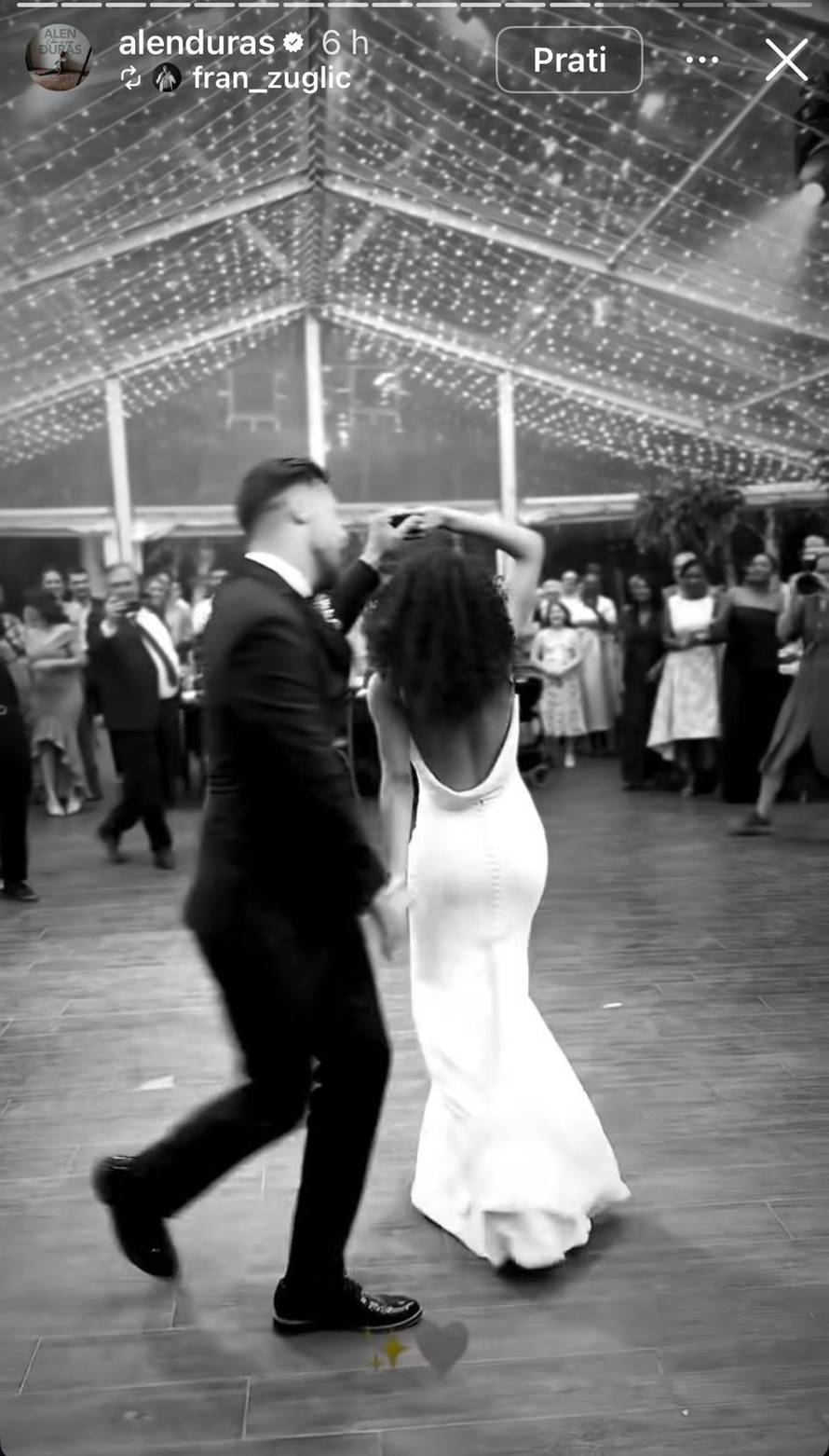 Pjevač Alen Đuras uplovio u bračnu luku sa svojom Anom: Kum Matija Cvek je i zapjevao