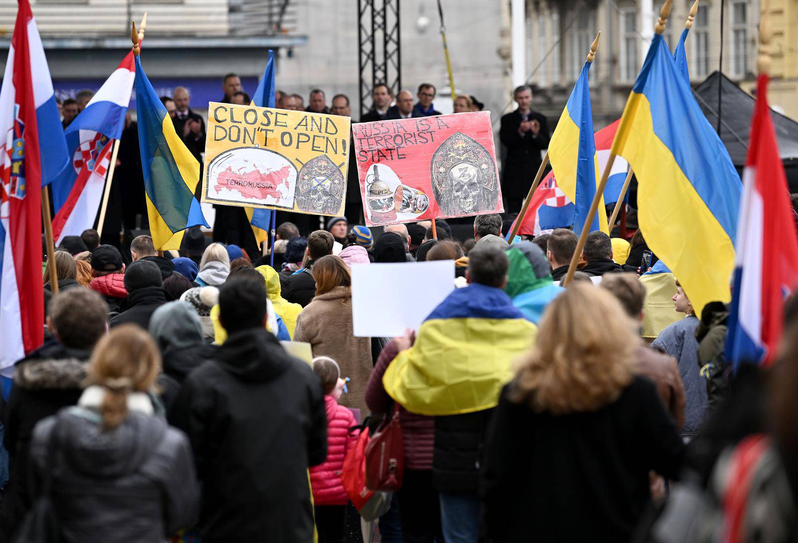 U Zagrebu održan skup podrške Ukrajini