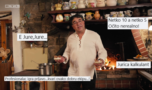 Jurica je ocjenama rasrdio gledatelje 'Ve&ccaron;ere za 5': 'Kuhar igra prljavo, kvari dobru ekipu'