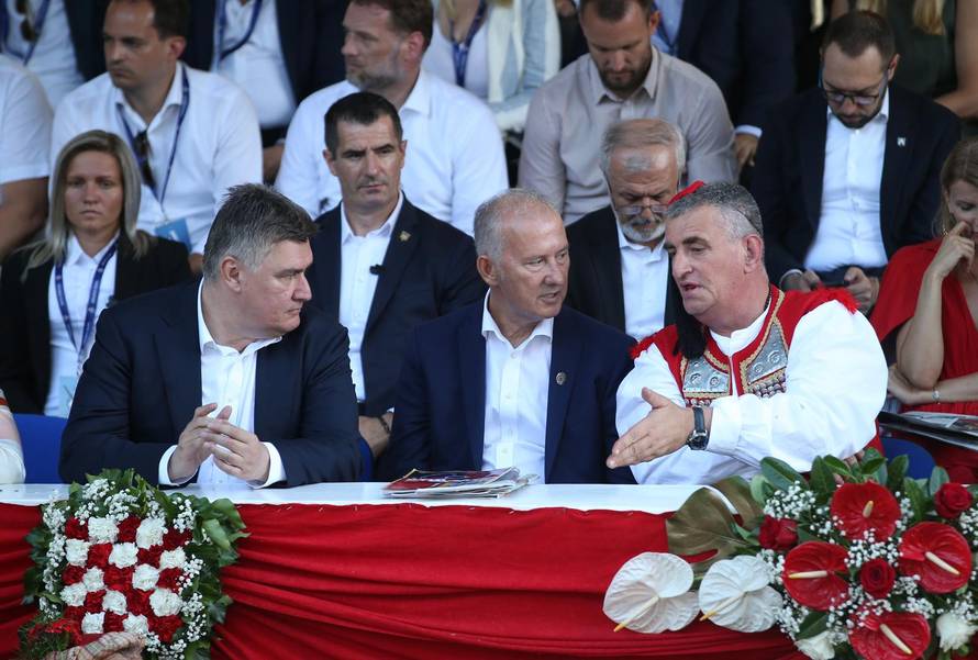 Uzvanici na 308. Sinjskoj alci