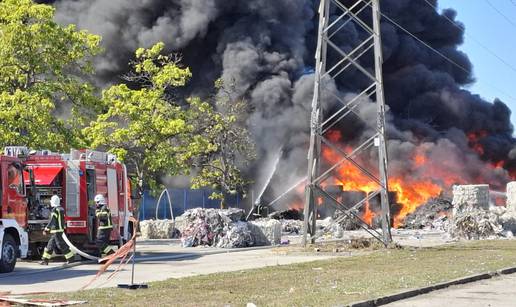 VIDEO Ogroman dim prekrio je nebo nad Osijekom: Opet je gorjela Drava International