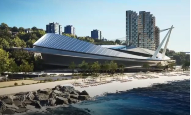 FOTO Mišković na dočeku opet najavio gradnju nove Kantride. Evo kako bi trebala izgledati...