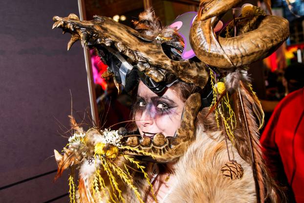 New York Comic Con at the Jacob Javits Convention Center in Manhattan in New York