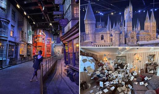 Gdje metle lete i mrkve se re&zcaron;u same! Bili smo u studiju gdje se 'rodio' slavni Harry Potter