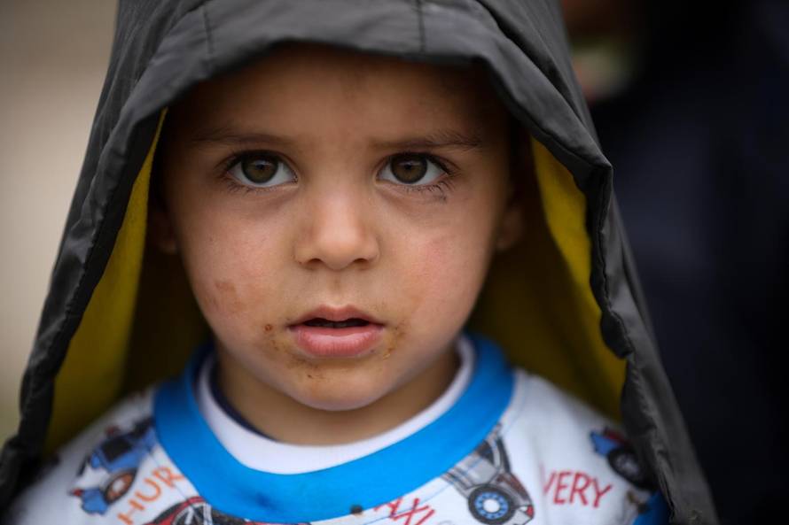 Tužna lica izbjeglica: Ni jedno dijete ne zaslužuje takav život