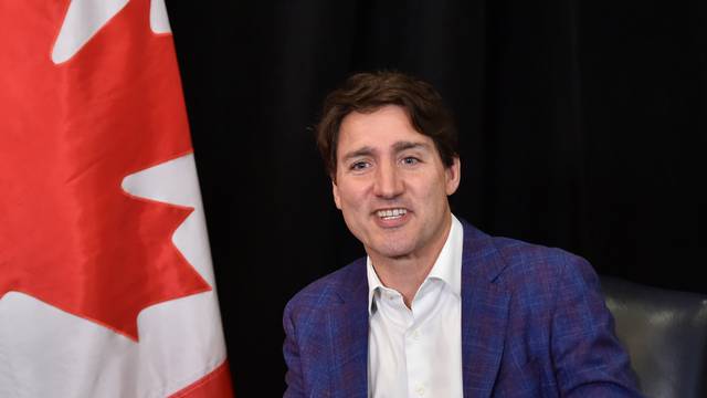 Canada's Prime Minister Justin Trudeau visits Calgary
