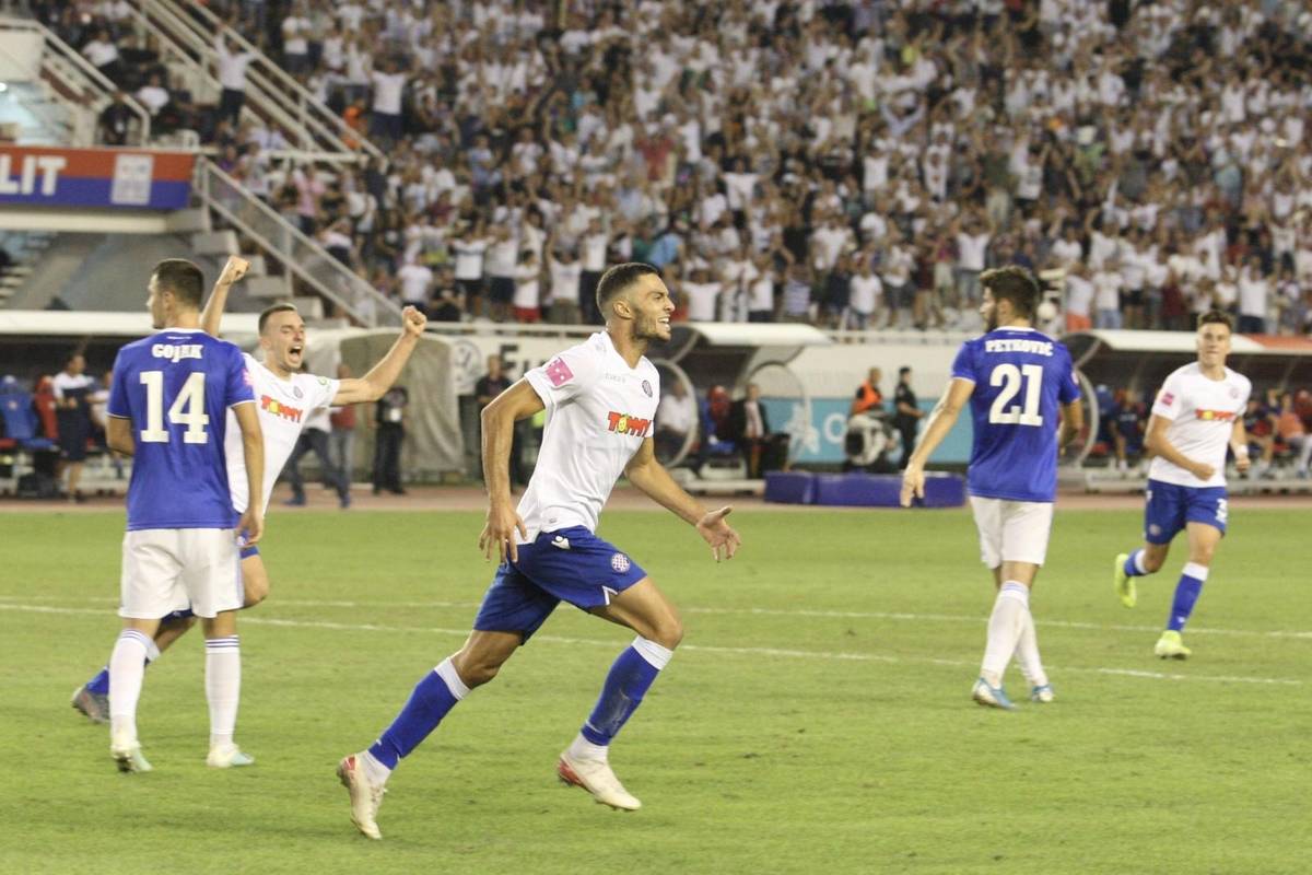 HNK Hrvatski Nogometni Klub Hajduk Split 1-0 GNK Dinamo Zagreb