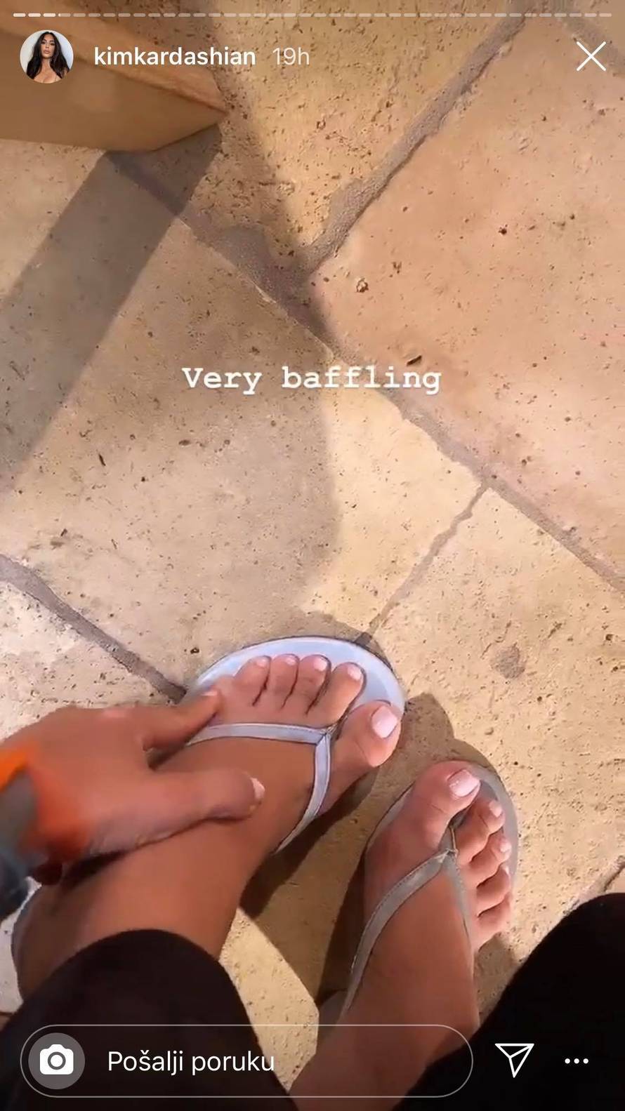 Kim pokazala šesti 'prst' na nozi o kojem se priča: 'Zbunjujuće je'
