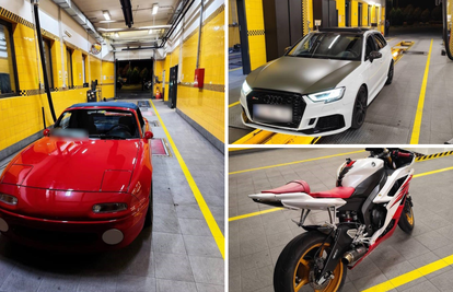 FOTO Zagrebačka policija upala na 'car meet', bijesne aute su poslali na izvanredni tehnički