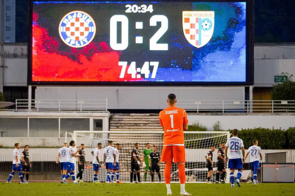 Utakmica iza slabo zatvorenih vrata: Što ćete, pobijedili su Hajduk i to im je velika vijest
