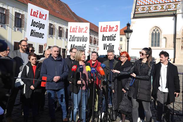 Zagreb: Mozemo! tvrdi "Turudiceve lazi su Plenkoviceve lazi"