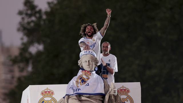 Real Madrid celebrates its 35th win in the Spanish football