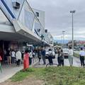 FOTO Gužva na autobusnom, Zagrepčani pohrlili po namirnice