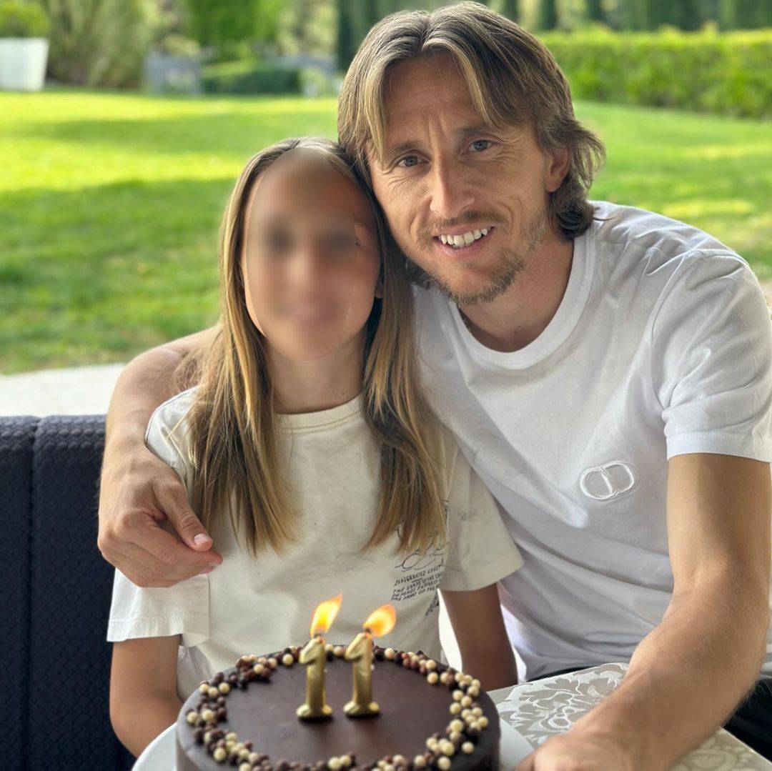 Kći Luke Modrića proslavila 11. rođendan, on raznježio fotkama
