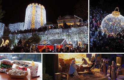 Paljenjem 12 km lampica je počeo Advent na riječkoj Gradini