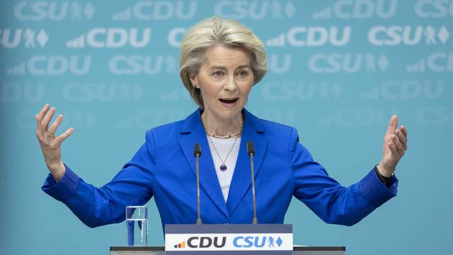 CDU/CSU press conference on the European election program